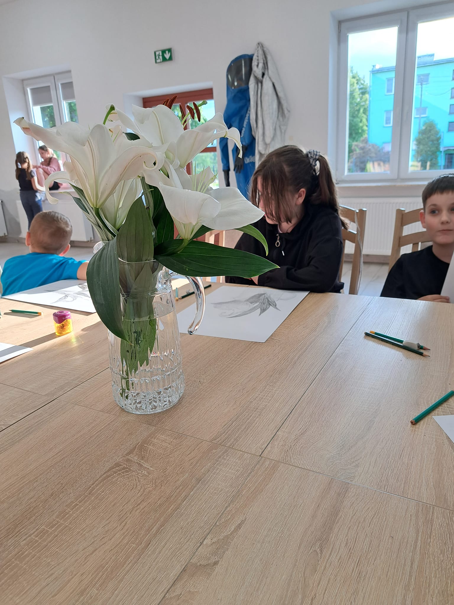 Zajęcia plastyczne - rysunek z natury